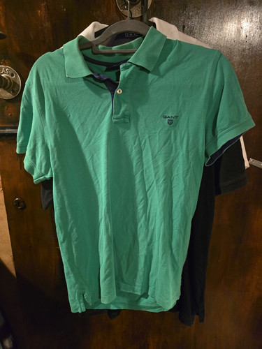 Gant men solid green slim - gant,