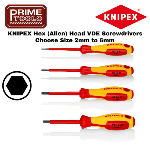 Knipex vde insulated hex allen - knipex,