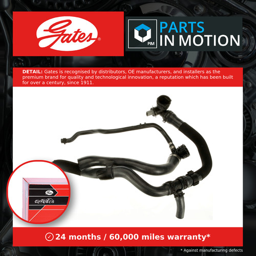 Radiator hose fits seat - radiator, leon
