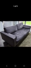 Scott Velvet 3 seater Sofa and Buffet 