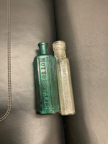 Vintage glass bottle - vintage,