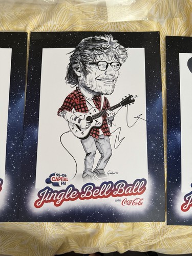 Sheeran hand signed capital - ed,