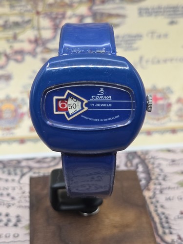 Sorna jump hour watch 8399 - jump-hour,
