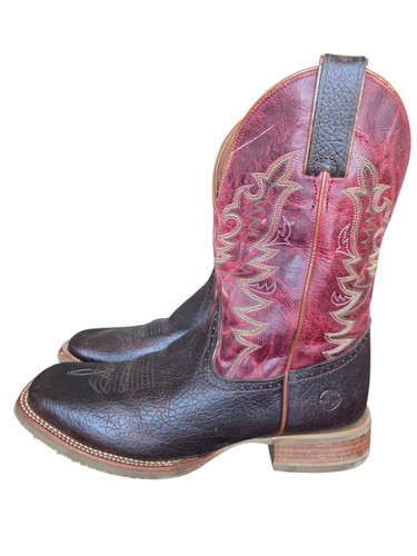 Double stockman brown - double, red