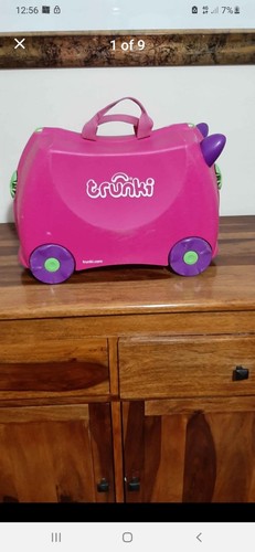 Trunki pink ride suitcase - ride,