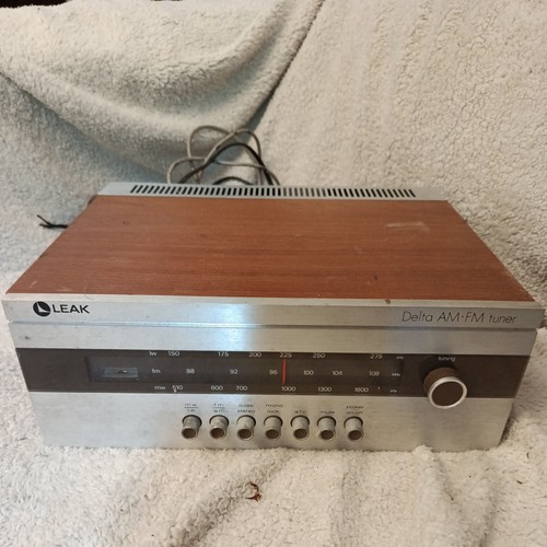 Leak delta tuner radio - tuner,