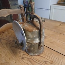 Miner's early 20th century carbide lamp