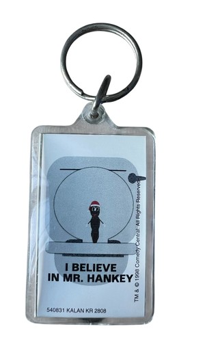 Hankey south park keyring - hankey,