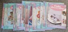 Job Lot of Cake Decorating Magazines Issues 81-120 by DeAgostini, Illustrated