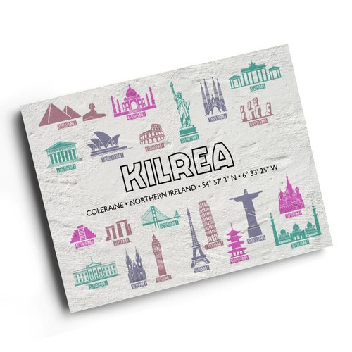 Print kilrea coleraine - print,