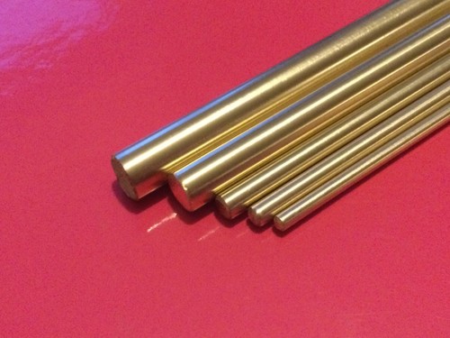 Model engineers brass round - brass,