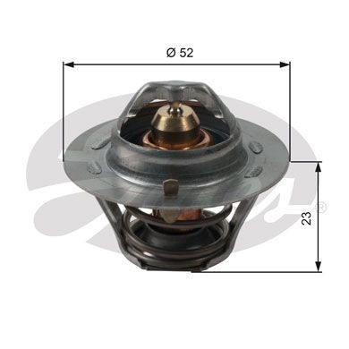 Gates thermostat for 135 - for,