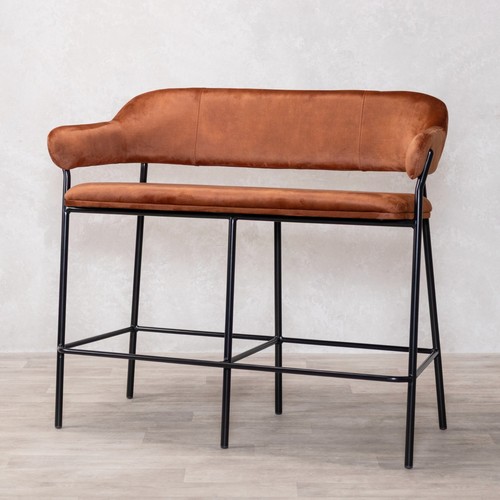 Burnt orange velvet waterproof - burnt,