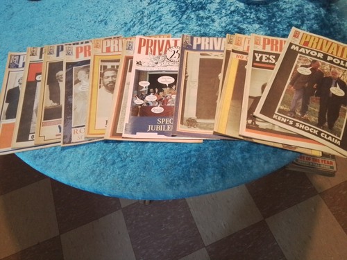 Private eye magazines 1981 - magazines,