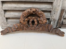 Vintage French Wooden Carved