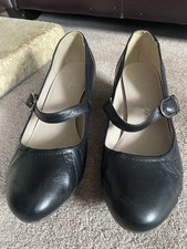 Black Leather Ladies Smart