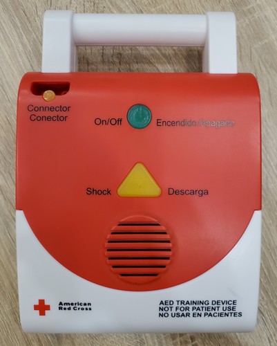 American red cross - cross, aed