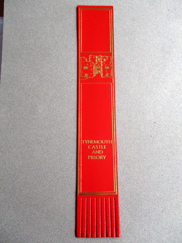 Leather bookmark tynemouth - bookmark,