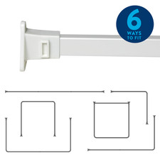 Croydex Shower Curtain Rail