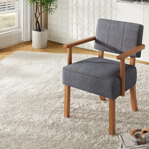 Accent chair linen fabric - chair,