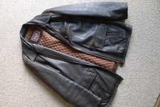 Marlboro Classics Brown Leather Jacket - Large