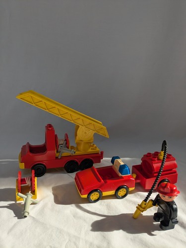 Vintage lego duplo mixed fire - duplo,
