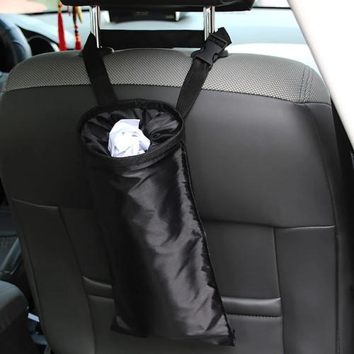 Car bin seat back litter - seat, trash
