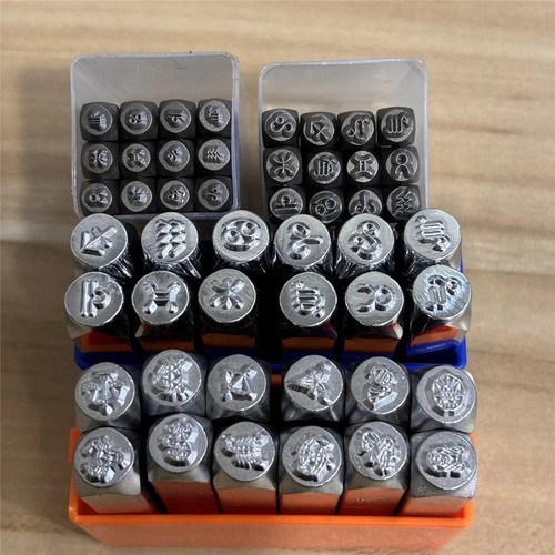 Constellation metal stamp - constellation, 3d