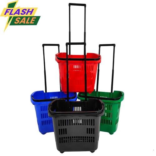 New plastic shopping - new, basket
