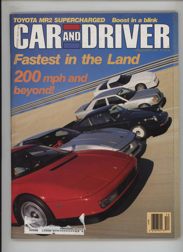 Car and driver december - and,