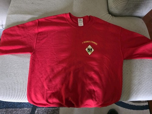 Foreign legion red sweatshirt - legion,