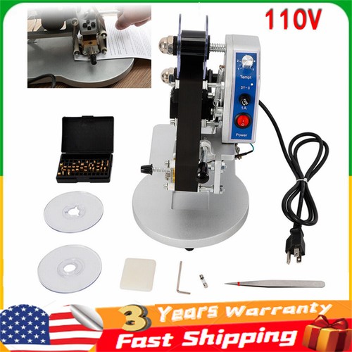 Manual hot stamp printer - hot,