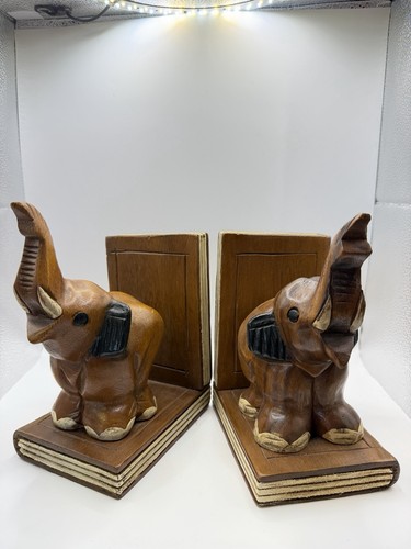 Vintage pair hand carved - vintage, hand-carved