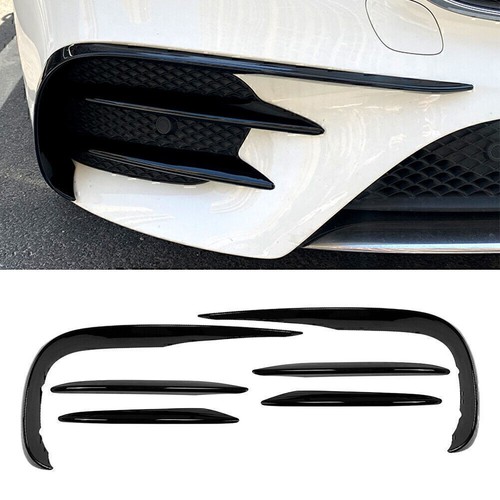6pcs black front bumper - front,