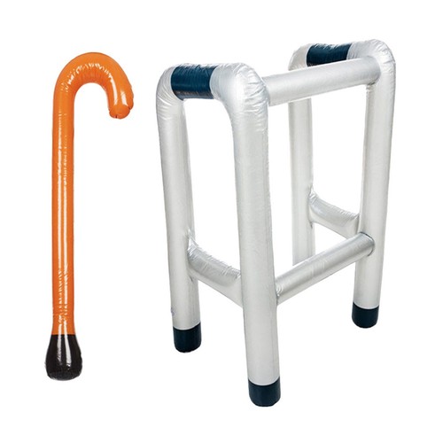 2pcs inflatable zimmer frame - inflatable,
