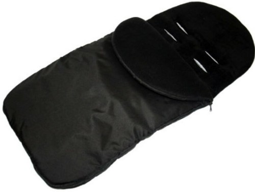 Universal footmuff black fit - black,