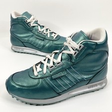 ADIDAS G RARE HIGH TOP SHINY TEAL WOMENS SHOE SIZE 10 OLD SCHOOL 2006