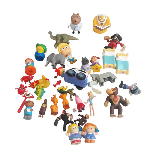 Toy bundle figures mixed peppa - figures,