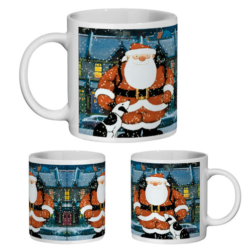 Father christmas mug raymond - christmas,