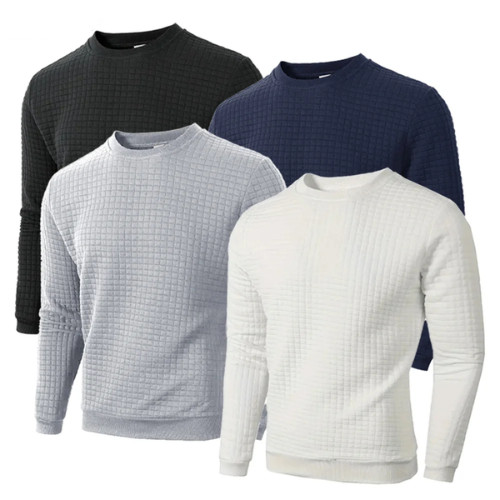 Men knitted sweater pullover - sweater,