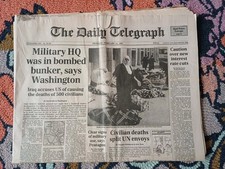 Daily Telegraph 14th Feb 1991