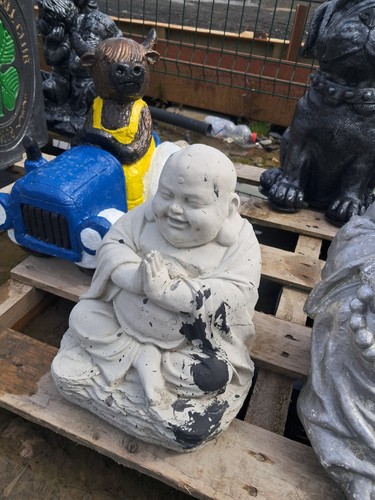 Laughing buddha mold latex - buddha,