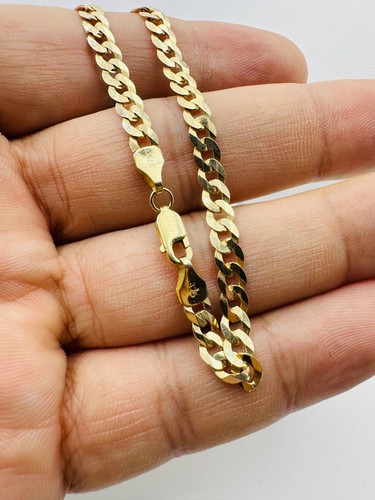 Heavy 9ct yellow - heavy, 4.5mm