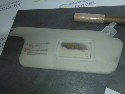 Right sun visor - sun, 603390