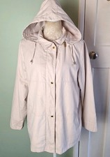 Ladies Klassik Ivory Hooded