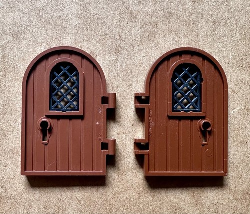 Lego door 1x4x6 round - ,