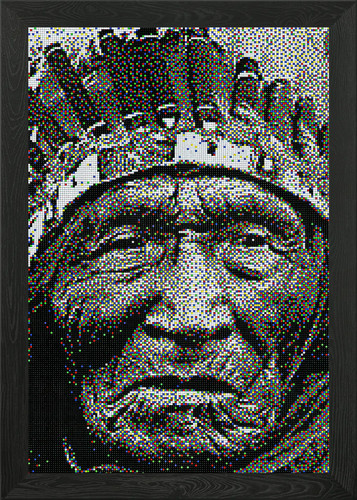 Native american portrait - native,