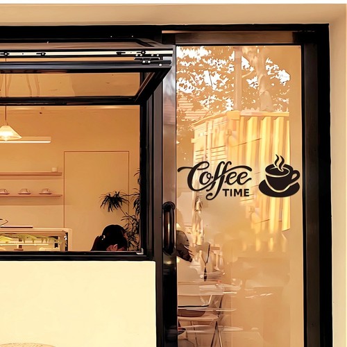 Coffee cup wall - coffee,