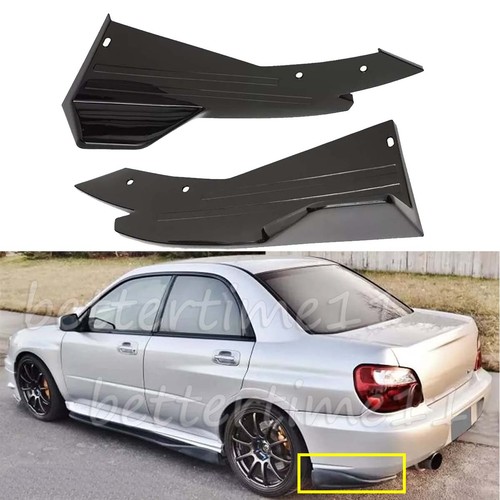 Rear bumper lip splitter - bumper,