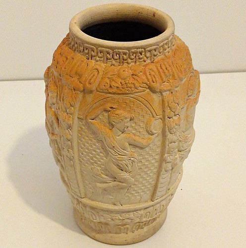 Vintage ceramic vase - vase, greek